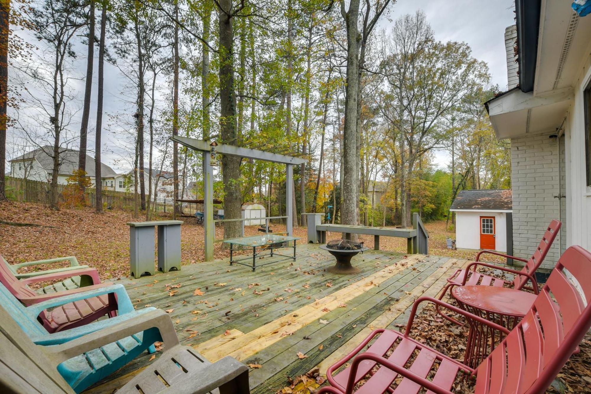 Serene Family Home With Deck In Knightdale! Exterior photo